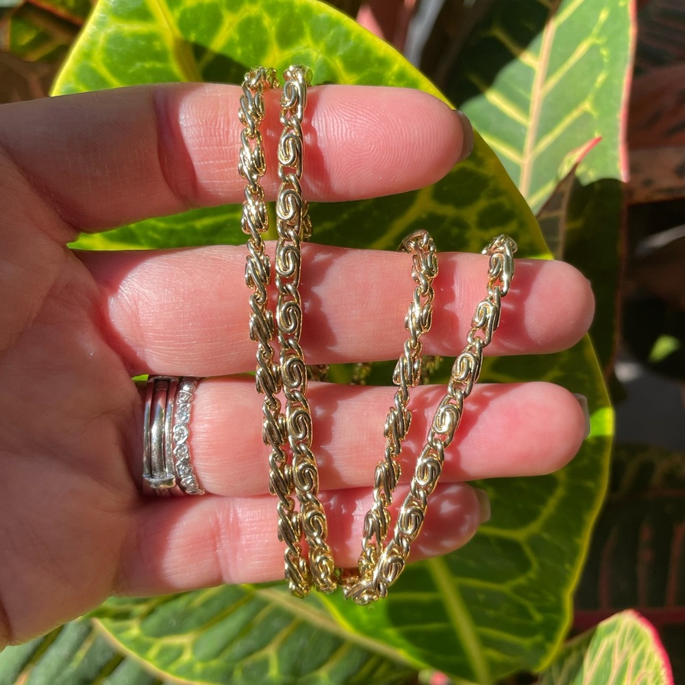 14K gold plated chain - Picture 5 of 10